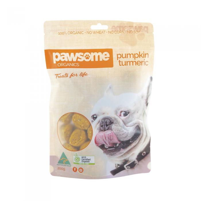 Pawsome Organics Pumpkin & Turmeric Dog Treats