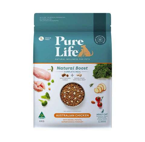 Austalian Made Pure Life Grain Free Chicken Dry Cat Food