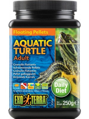 Exo Terra Aquatic Turtle Food Adult Floating Pellets