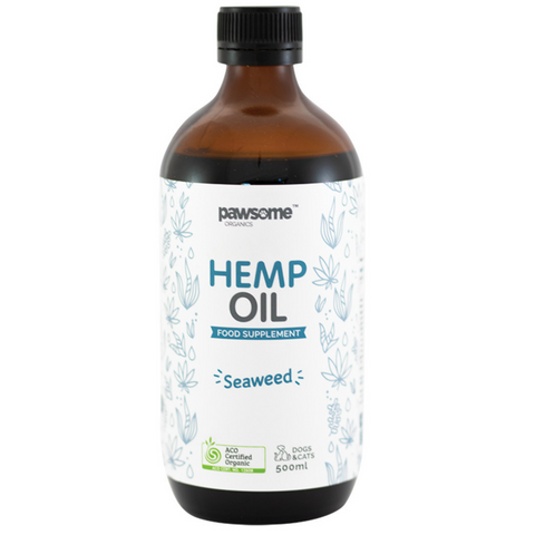Pawsome Organic Hemp Oil and Seaweed