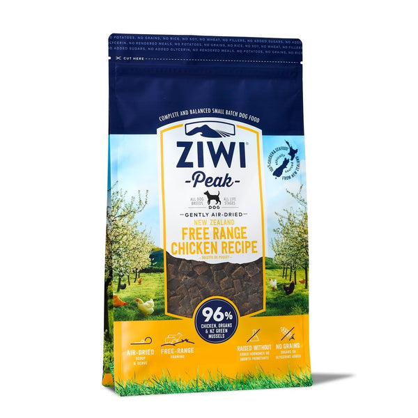 Ziwi Peak Air-Dried Dog Dry Food - Free Range Chicken