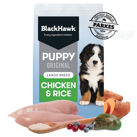 Black Hawk Dry Dog Food Puppy Large Breed Original - Chicken And Rice
