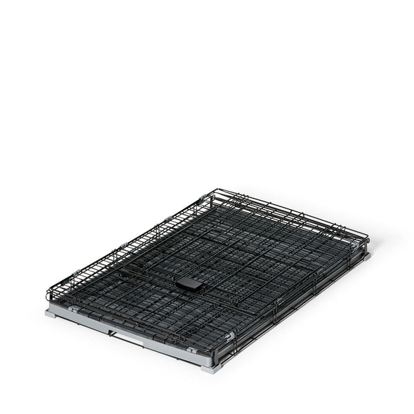 Dog Crate  2 In 1 Convertible Training Crates - Graphite - Snooza