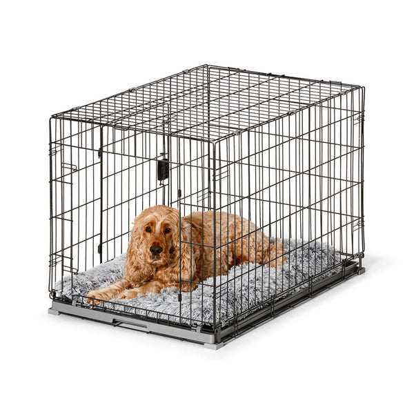 Dog Crate  2 In 1 Convertible Training Crates - Graphite - Snooza