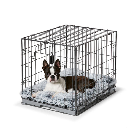 Dog Crate  2 In 1 Convertible Training Crates - Graphite - Snooza