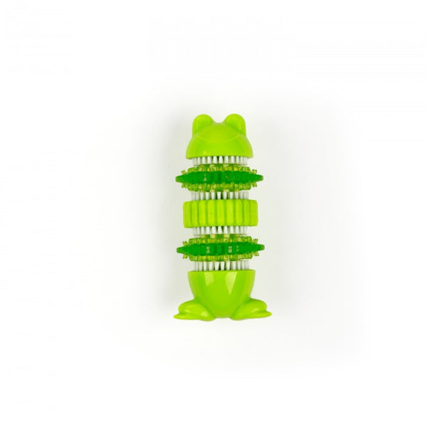 Sparkle Self Brushing Frog With Toothpaste Kit For Dogs