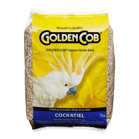 Golden Cob Cockatiel Mix Bird Seed