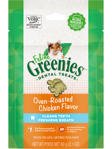 Greenies Feline Oven Baked Chicken Dental Chew