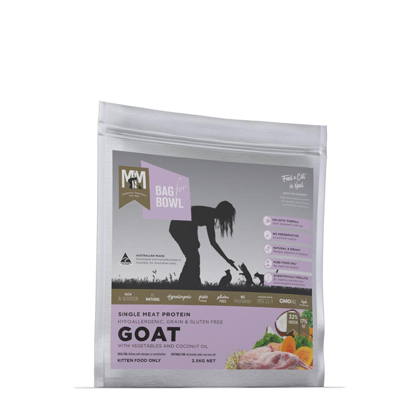 Meals For Meows Single Protein Goat Gluten and Grain Free Kitten Food