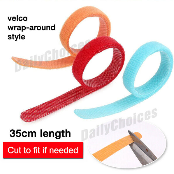 Puppy Whelping Velcro Collar Multi Colour Packs 12pcs
