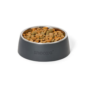 Snooza Concrete & Stainless Steel Pet Bowl