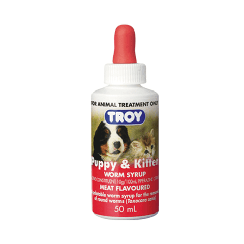 Troy Puppy And Kitten Worm Syrup