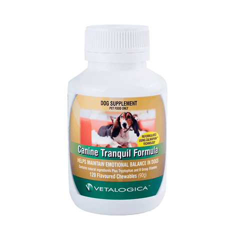 Vetalogica Canine Tranquil Formula for Dogs - 120 Chewables