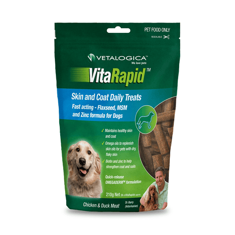 VitaRapid Skin and Coat Daily Dog Treats