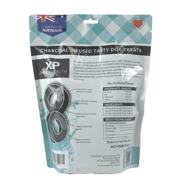 XP3020 Charcoal Infused Dog Treat - Chicken and Fish