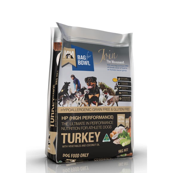 Meals For Mutts High Performance Turkey Gluten Free Grain Free Dog Food