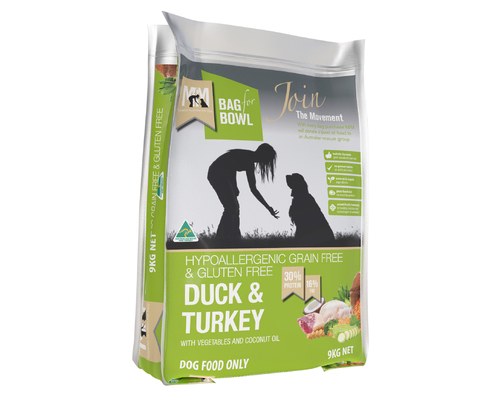 Meals For Mutts Duck and Turkey Gluten Free Grain Free Dog Food