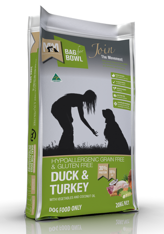 Meals For Mutts Duck and Turkey Gluten Free Grain Free Dog Food