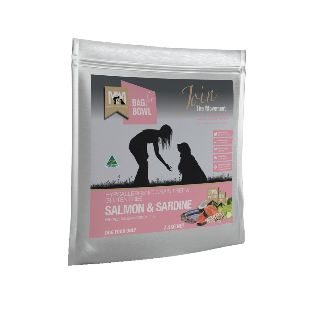 Meals For Mutts Salmon and Sardine Gluten Free Grain Free Dog Food